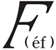 F（éf）